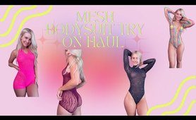 Mesh body suit try on haul!