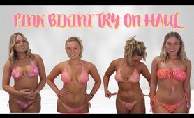 PINK SWIMWEAR HAUL | BIKINI TRY ON HAUL FOR SUMMER - Robyn Emily