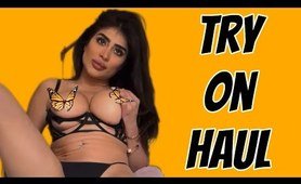 2024 Trendy Transparent Dresses  Ultimate Try On Haul 4k Full HD