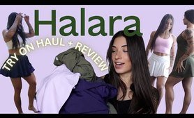 HALARA TRY ON HAUL + HONEST REVIEW! Active Dresses, Leggings, Skirts & More