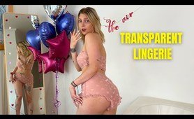 [4K] Transparent Try On Haul | Get Ready With Me (2024)