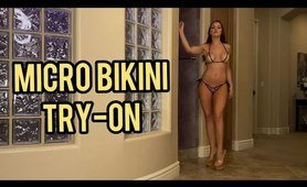 Micro Bikini Try On Haul