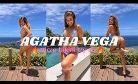 MY 1ST MICRO BIKINI TRY ON HAUL | Agatha Vega ❤️‍