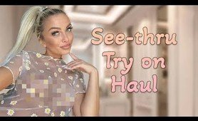 Micro Bikini Try on haul | See-Through Try On Haul | Transparent Lingerie and garment