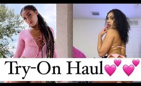 cute in Pink Lingerie Try-On Haul