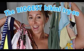 BIGGEST bikini try-on haul !!!!!!