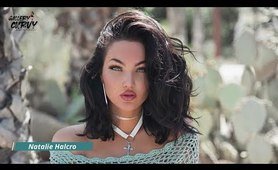 Natalie Halcro Swimsuit Bikini Try On Haul 2024