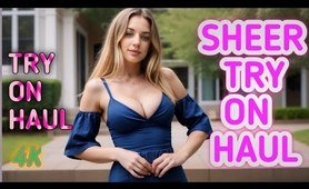 [4K] Transparent Try On Haul | Get Ready With Anna | Tred (2024)