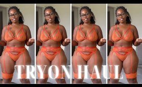 AMAZON LINGERIE TRY ON HAUL (Thick women Edition)