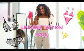 black (TRANSPARENT) Lingerie Try-On Haul