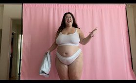 shein plus size lingerie try on haul