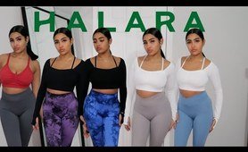 gym TRY ON HAUL ft HALARA *UNDER $30 LEGGINGS*