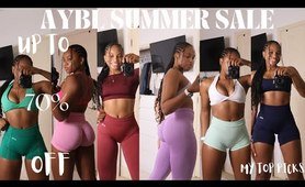 AYBL SUMMER SALE | TRY ON HAUL & my TOP picks | up to 70% OFF | AYBL ATHLETE