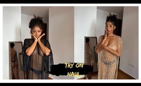 4K TRANSPARENT LINGERIE TRY ON HAUL | SEE-THROUGH |  garment WITH LYS