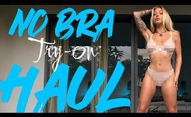 Try on Haul TRANSPARENT BIKINI with Snow 2024 [4K] | Transparent Top