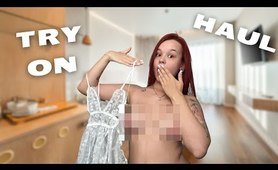 Sheer Clothing Try-On Haul 2024 | See-Through Fashion Show by Ketty