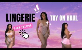 Transparent Lingerie Try On Haul (Pretty Little Thing, Fashion Nova, SHEIN)