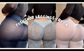 [4K] Curvy girl tights Haul  | POSHSNOB Try On Haul