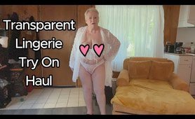 THE HOTTEST TRANSPARENT LINGERIE TRY ON HAUL I HAVE DONE