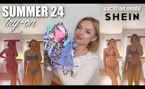 SOMMER/URLAUB/BIKINI  try-on fashion Haul ☀️✈️ | Erika