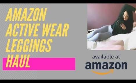 Amazon Active Wear leggings Try-On Haul