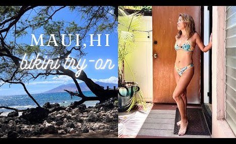 Bikini Try-On | Sustainable Swimwear | Volcom, Billabong, Honolua Surf