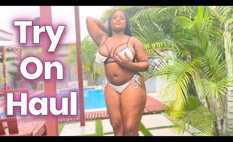 ebony Bikini Try On Haul | Micro Bikini | Summer Haul