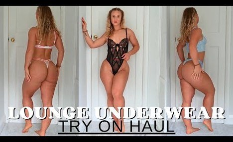 LOUNGE LINGERIE TRY ON HAUL