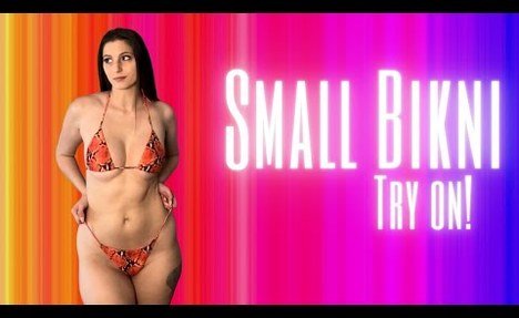 4k Small Bikini Try On!