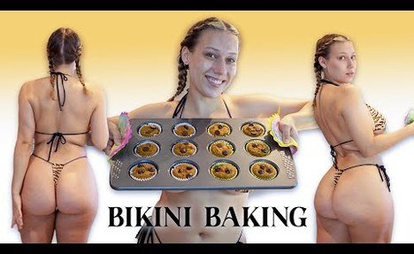 Bikini Baking with Claire - Pumpkin Protein Muffins - 4K