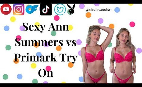 *SEXY* VICTORIA’S SECRET VS PRIMARK LINGERIE TRY ON HAUL