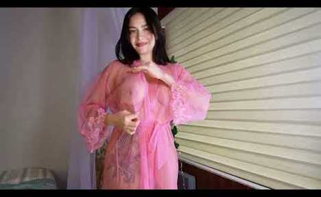 TRY ON HAUL VICTORIA'S SECRET Pink Robe #leexlina #alina