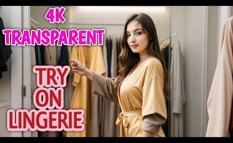 4K TRANSPARENT LINGERIE | TRY ON | Micro  swim set | See through | Close Ups | HAUL | No Bra {2024}