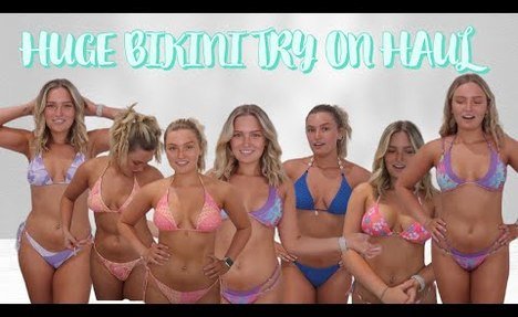 THE BIGGEST  monokini TRY ON HAUL !!- Robyn Emily