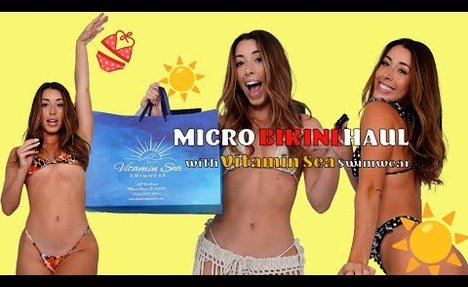 MICRO bikini HAUL with Vitamin Sea Swimwear