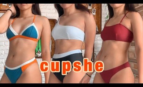 swimwear TRY ON HAUL ft cupshe blue (affordable bikini) | OlgaPerez