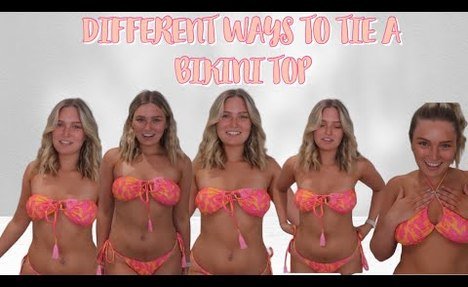 DIFFERENT WAYS TO TIE A  microkini TOP !! |  swimwear TRY ON HAUL FOR SUMMER - Robyn Emily