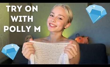 [4K] TryOn Haul: Insanely Transparent White Bodysuit | Polly M's Elegant Lingerie review