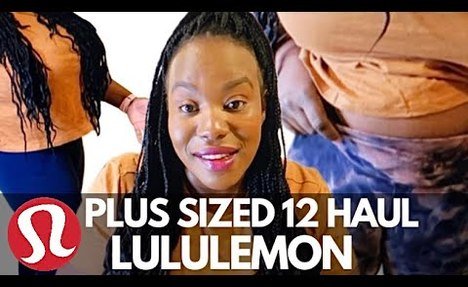 Plus Size LULULEMON Haul | High Rise sports Try-On video