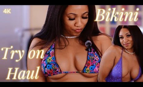 Ultimate 4K  beachwear Try on | Must-See Swimsuit Haul