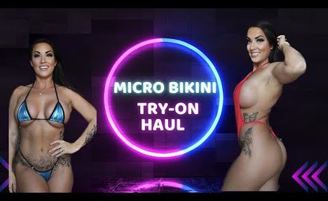 Micro  swimsuit Try-on Haul 4k