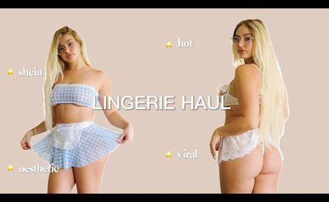 Lingerie try on haul 4K | Liv Margre