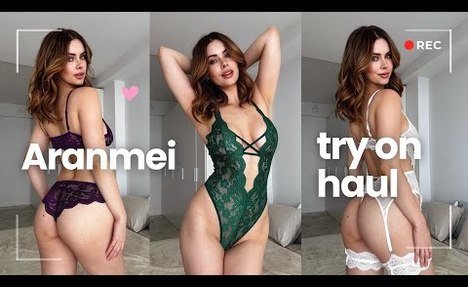 Aranmei Lingerie Try On Haul // with Brandy G