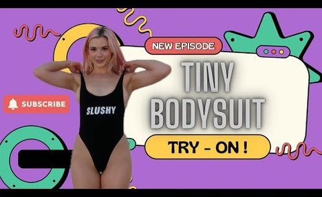 [4K] BARELY THERE Bodysuits TRY ON HAUL! (Charm Daze Try On Haul)