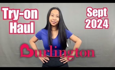 Burlington Shopping Haul Finds | Try-On Activewear clothes 2024 *Great Deals*