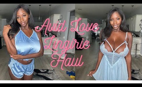 Avid Love Lingerie Try On Haul @ellietheempress