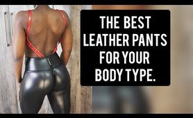 Leather leggings/Leather pants/Leather yoga pants outfits/Leather yoga pants try haul/Faux Leather pants