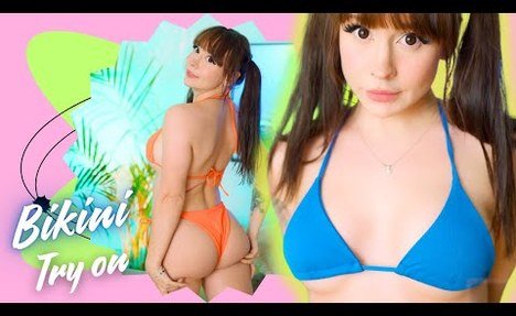 [4K] Tiny  bathing suit Try On Haul 2024 | Summer Delight with Alice Bong