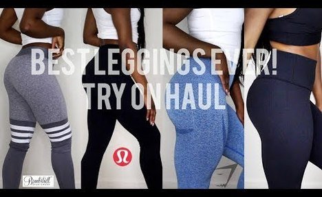 BEST sporty yoga pants TRY ON HAUL ⎜ LULULEMON , GYMSHARK, BUFF BUNNY & MORE!