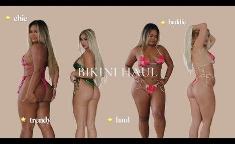 bathing suit try on haul with Thailands finest